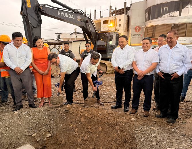 INICIÓ LA CONSTRUCCIÓN DEL CENTRO COMERCIAL “LAS ORQUÍDEAS” EN EL PANGUI
