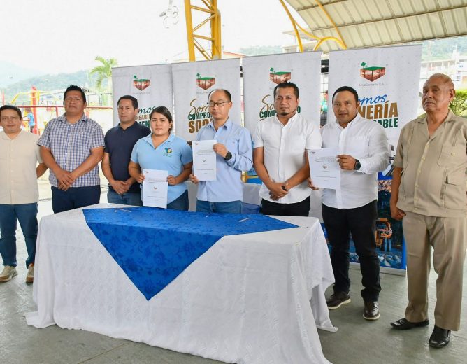 CINCO PROYECTOS SERÁN REALIDAD GRACIAS A LA ALCALDÍA DE EL PANGUI Y ECSA