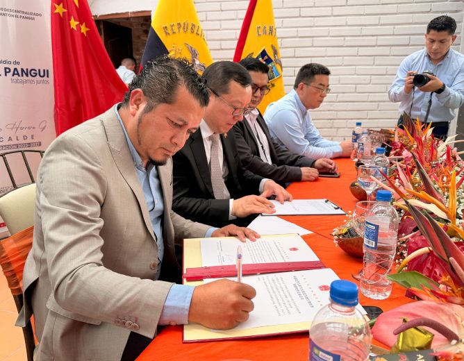 EMBAJADA DE CHINA VISITA EL PANGUI Y FORTALECE LA COOPERACIÓN INTERNACIONAL