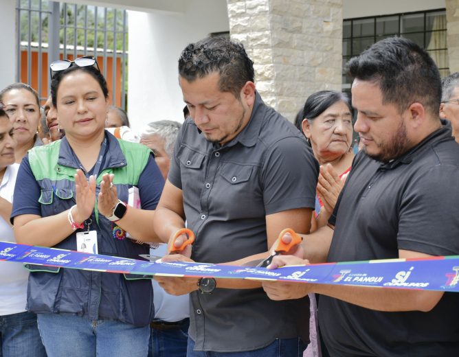 JUNTOS MODERNIZAN INFRAESTRUCTURA PARA EL SEGURO SOCIAL CAMPESINO EN PACHICUTZA