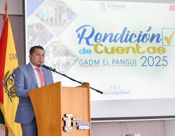 EL PANGUI PRIORIZÓ LA VIALIDAD, EL SANEAMIENTO, LA PRODUCCIÓN E INVERSIÓN SOCIAL EN EL 2025
